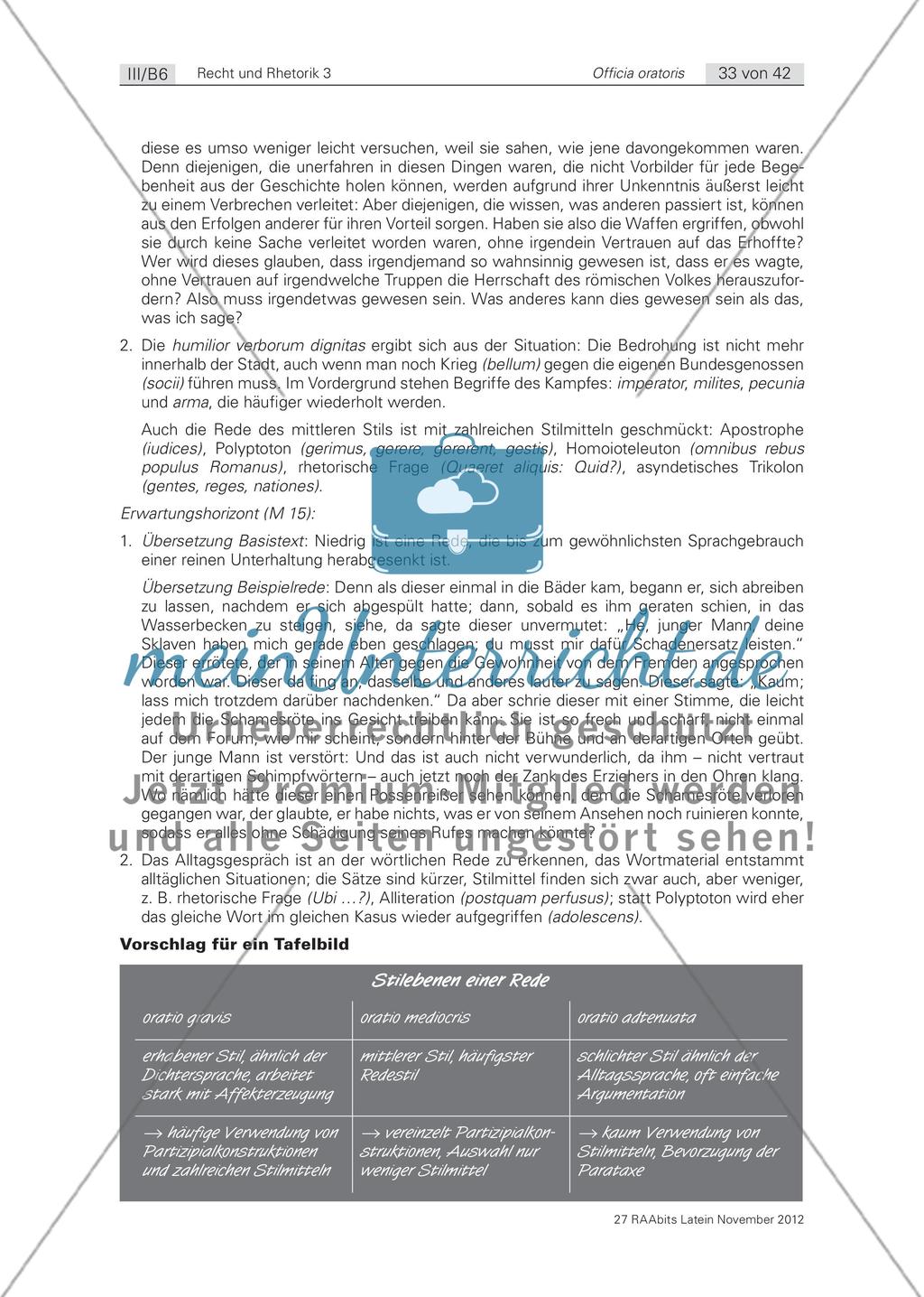 Zweite Aufgabe: die dispositio / Dritte Aufgabe: die elocutio Preview 11