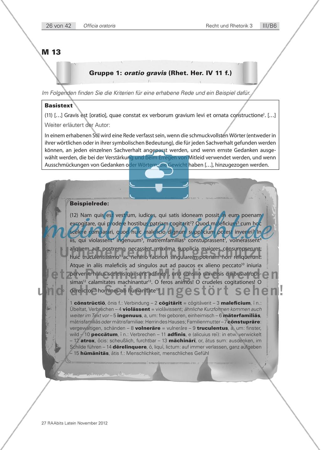 Zweite Aufgabe: die dispositio / Dritte Aufgabe: die elocutio Preview 4