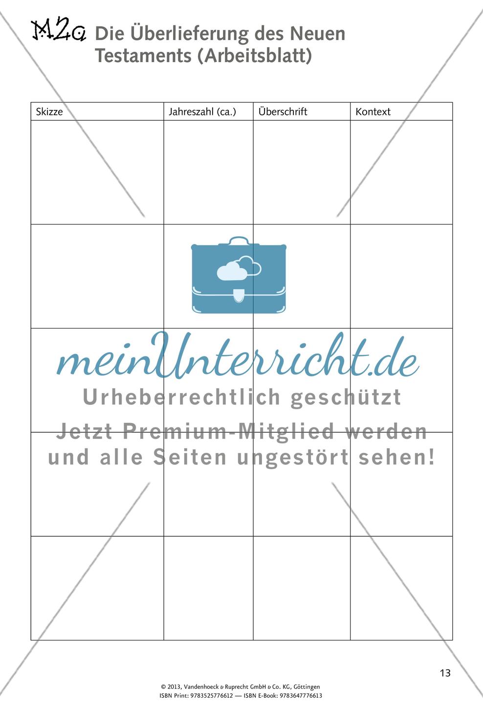 Wie das Neue Testament entstanden ist Preview 3