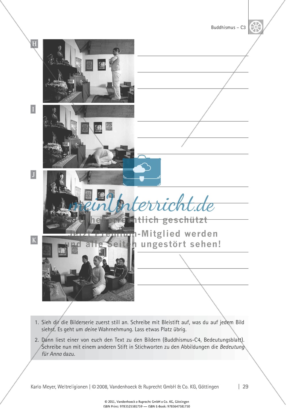 Buddhismus: Feste, Rituale, Gottesvorstellung Preview 8