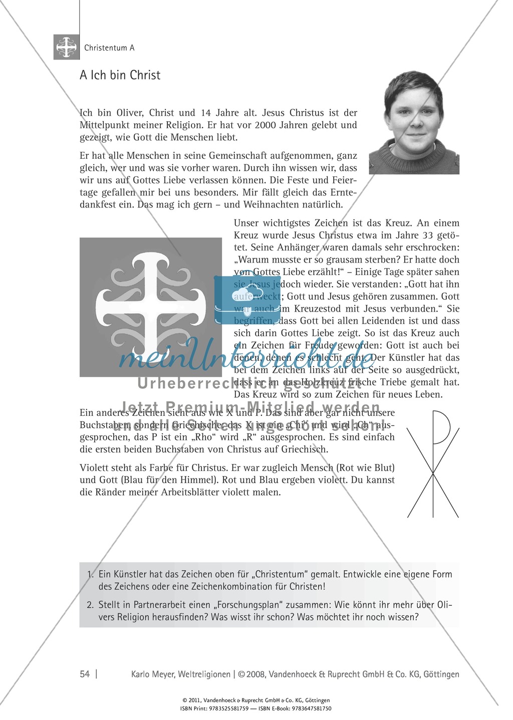 Christentum: Feste, Rituale, Gottesvorstellungen Preview 3