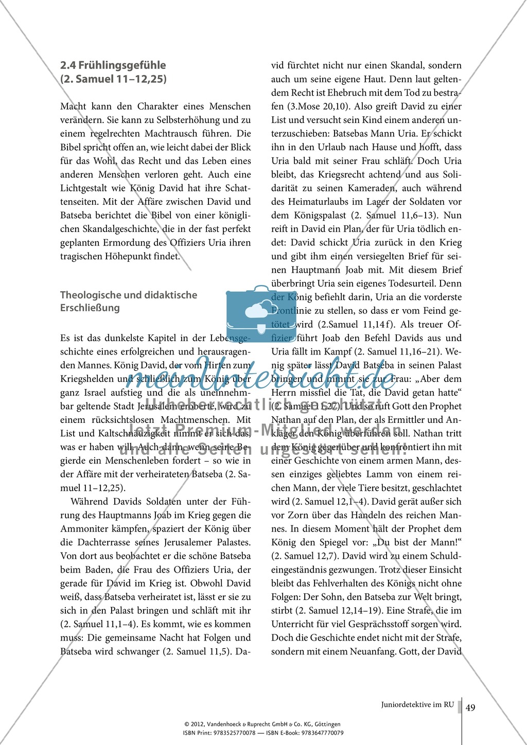 Tatort Bibel: König David Preview 4