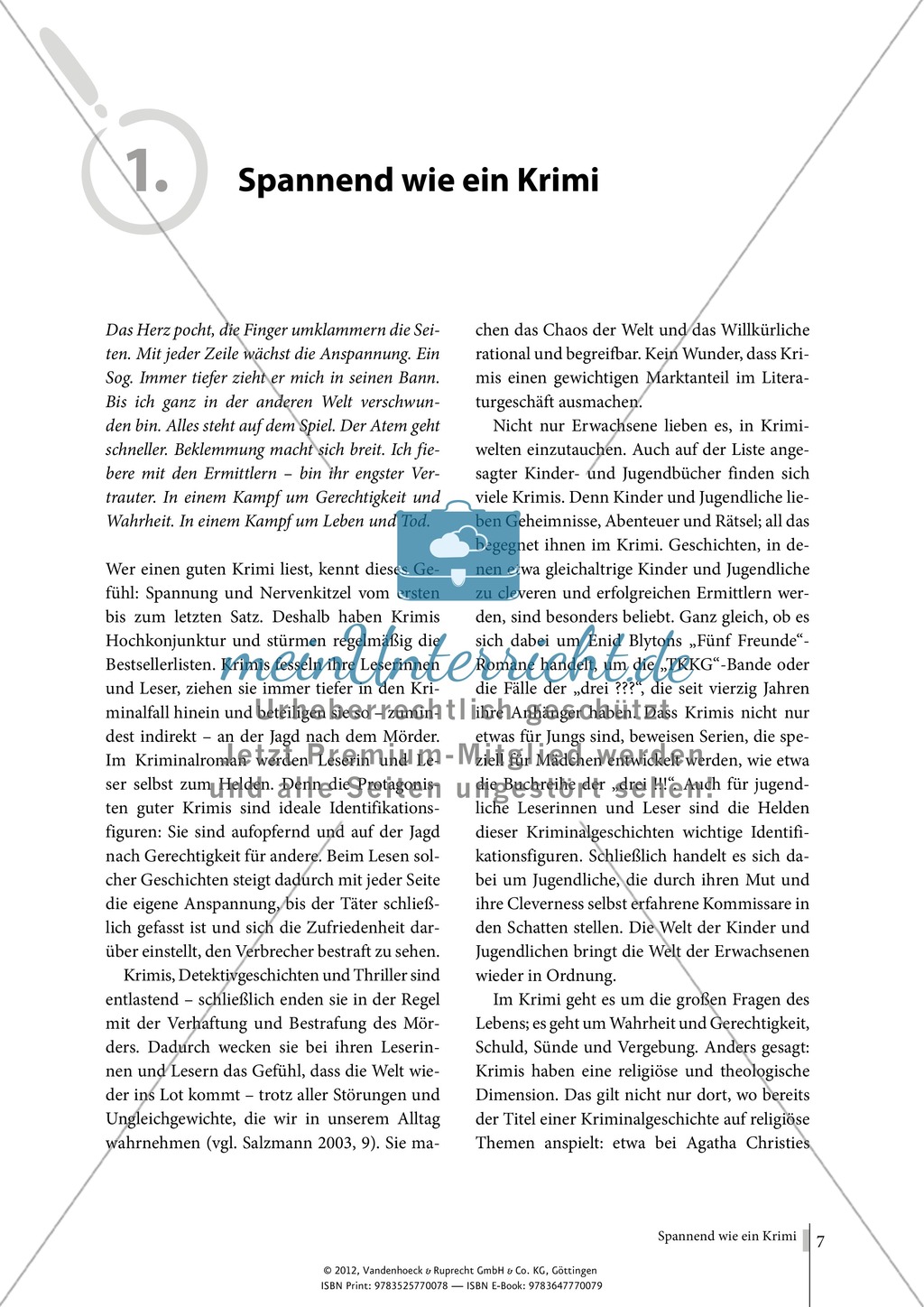 Die Bibel als Krimi lesen: Einführung für Lehrkräfte Preview 1