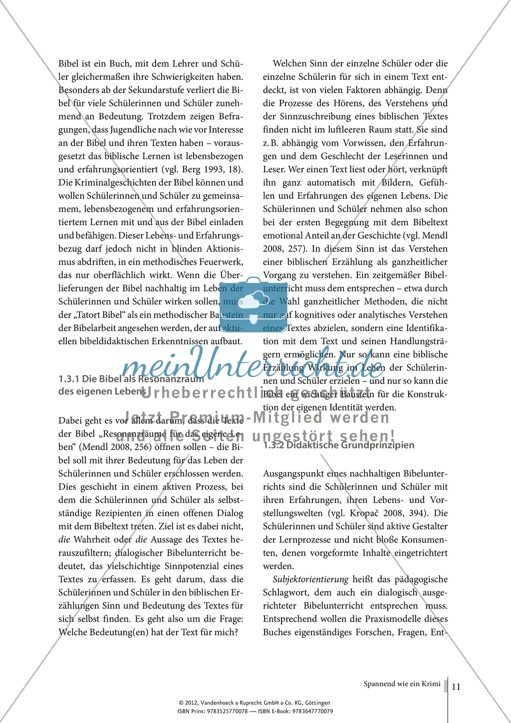 Die Bibel als Krimi lesen: Einführung für Lehrkräfte Preview 5