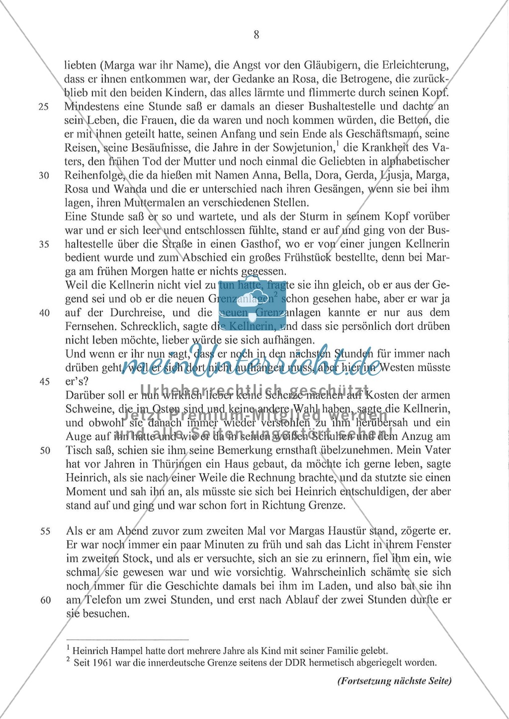 Abituraufgaben Bayern 2011: Aufgabe III - Erschließen und Interpretieren eines poetischen Textes Preview 2