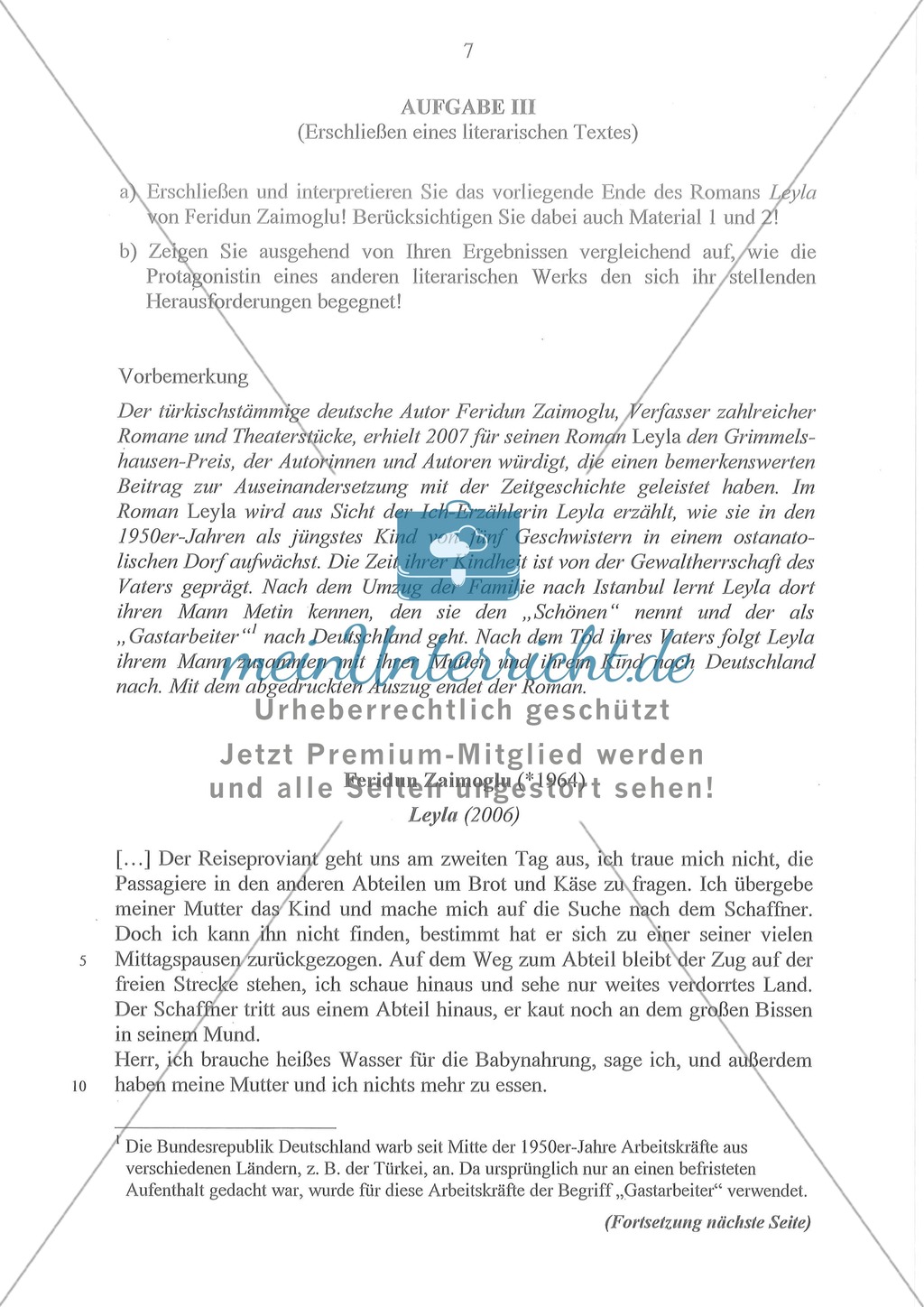 Abituraufgaben Bayern 2013: Komplett (Aufgaben I-V) - meinUnterricht