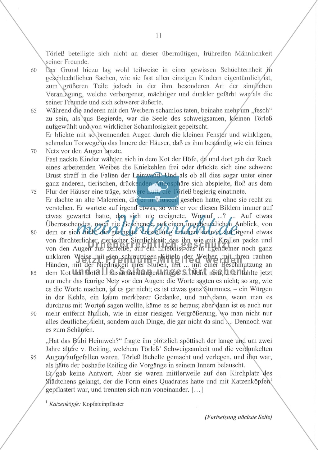 Abituraufgaben Bayern 2012: Aufgabe III - Erschließen eines poetischen Textes Preview 3