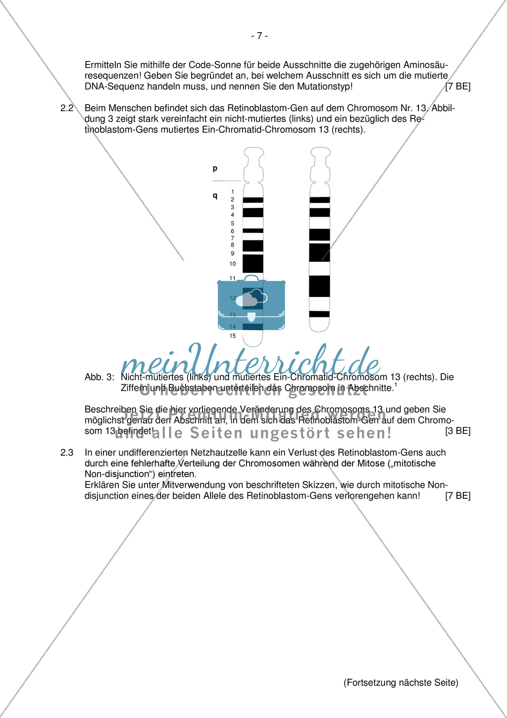 Abituraufgaben Bayern 2012: Aufgaben zu Ökologie, Genetik, Verhalten und Evolution. Mit Arbeitsmaterial. Preview 6
