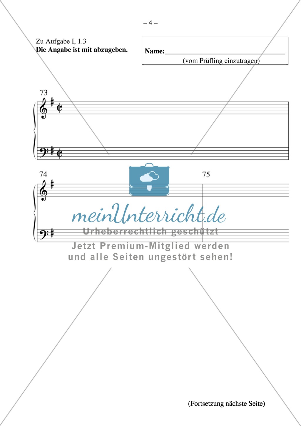 Abituraufgaben Bayern 2012: Vergleich des musikal. Ausdrucks in Wiener Klassik und Romantik, Analyse unterschiedlicher Vertonungen des