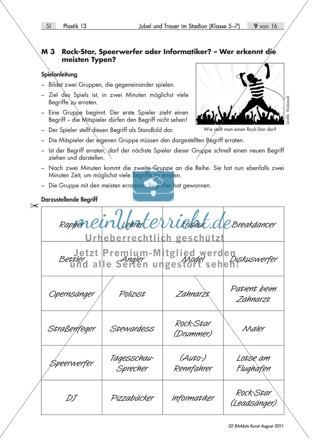 Unterrichtseinheit: