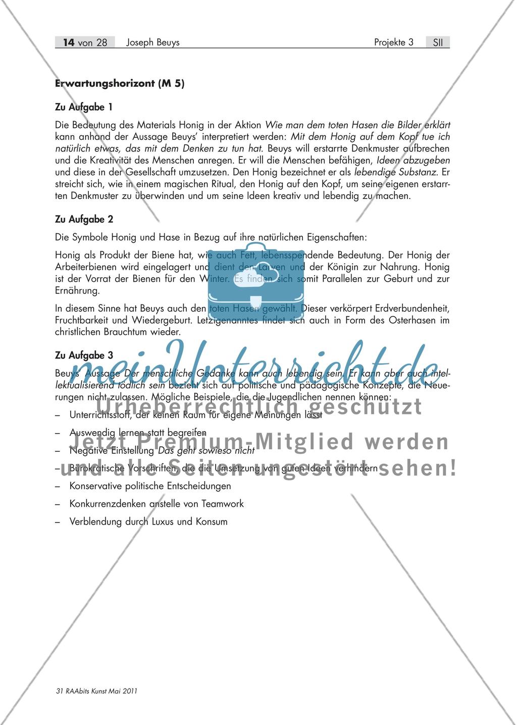 Theoretischer Teil – Beuys’ Vokabular Preview 9