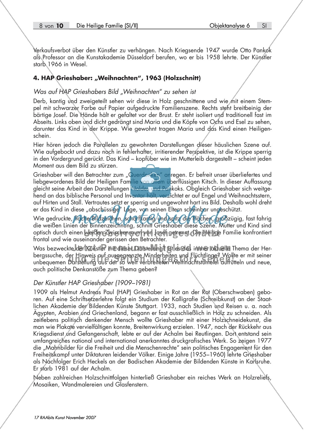 Bildbetrachtung und Bildvergleich von Heiligenbildern Preview 8