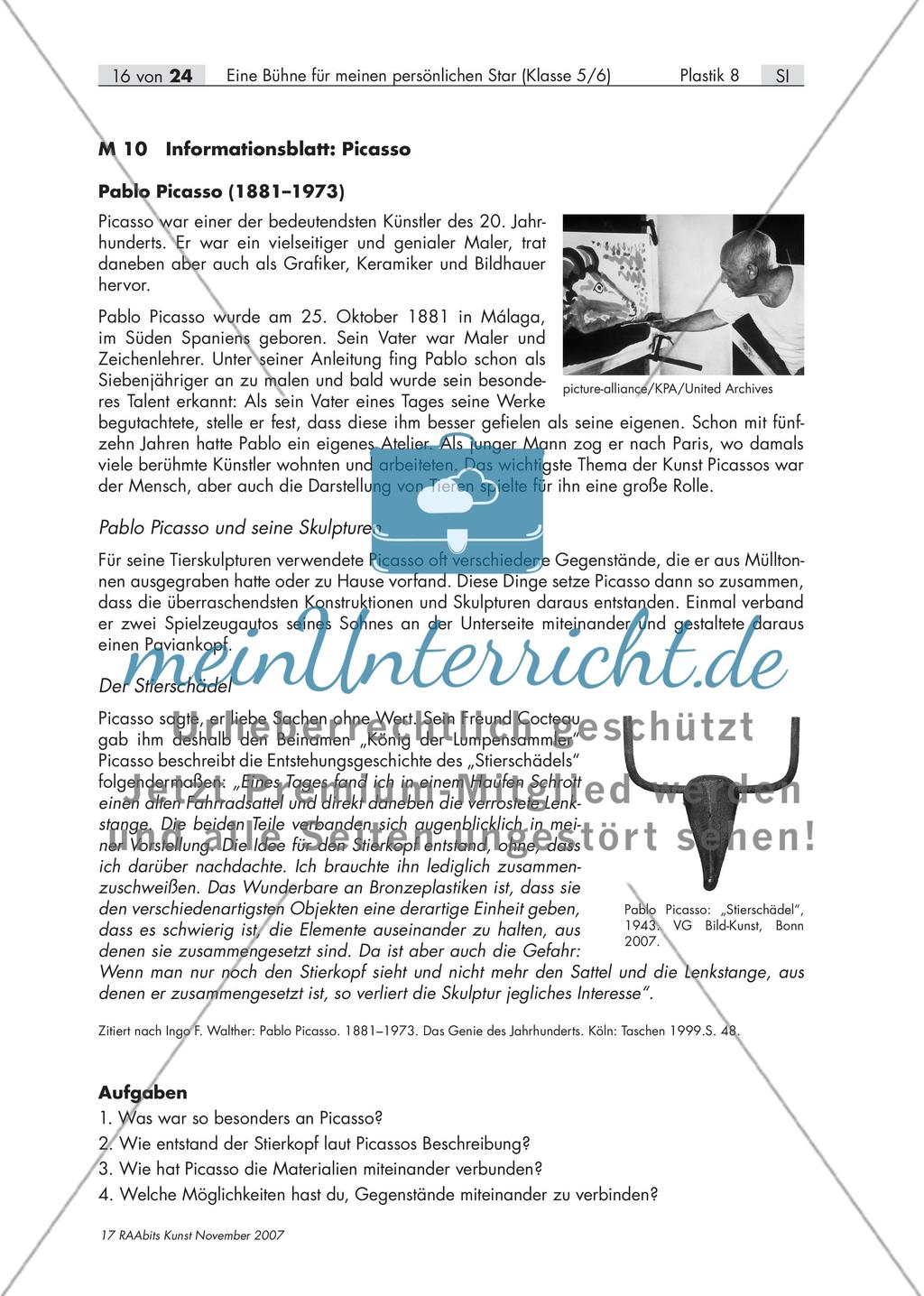 Eine Bühne für meinen persönlichen Star – Raumgestaltung mit Alltagsgegenständen (Klasse 5/6) Preview 16