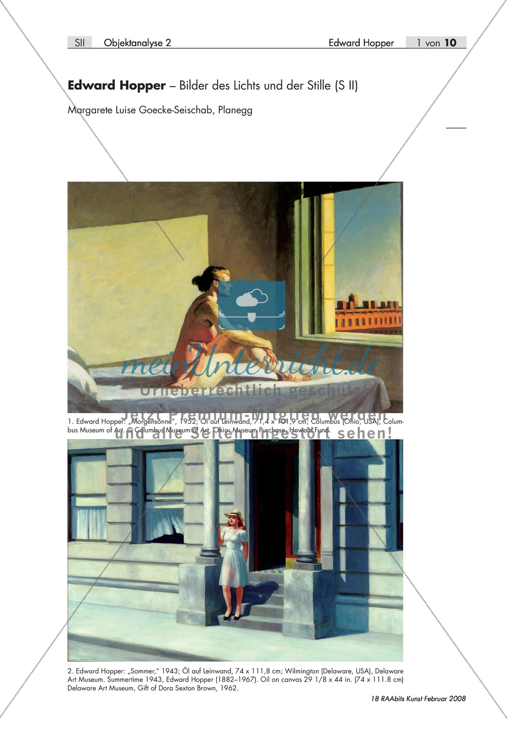 Bildvergleich mit Bildern von Edward Hopper Preview 1