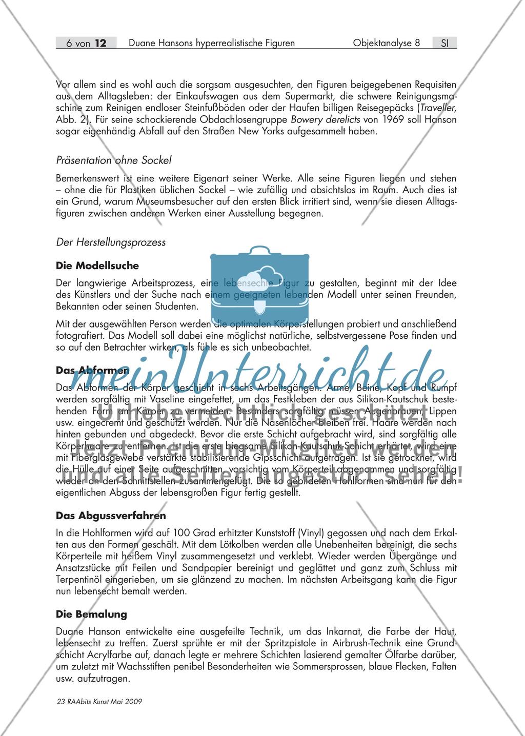 Echter als echt – Duane Hansons hyperrealistische Figuren (S I und SII) Preview 6