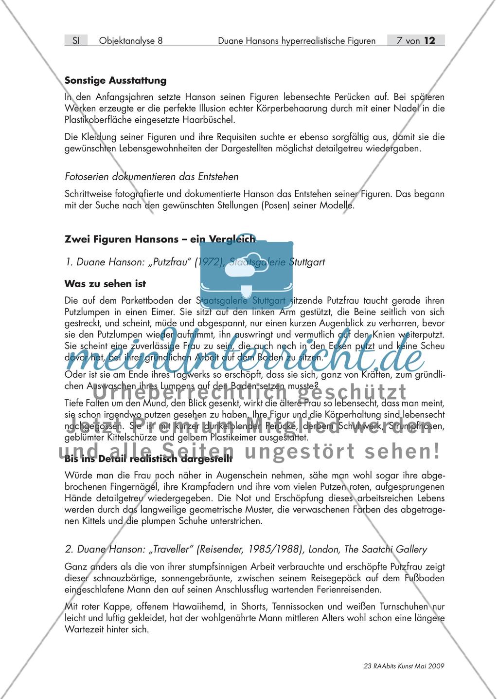 Echter als echt – Duane Hansons hyperrealistische Figuren (S I und SII) Preview 7