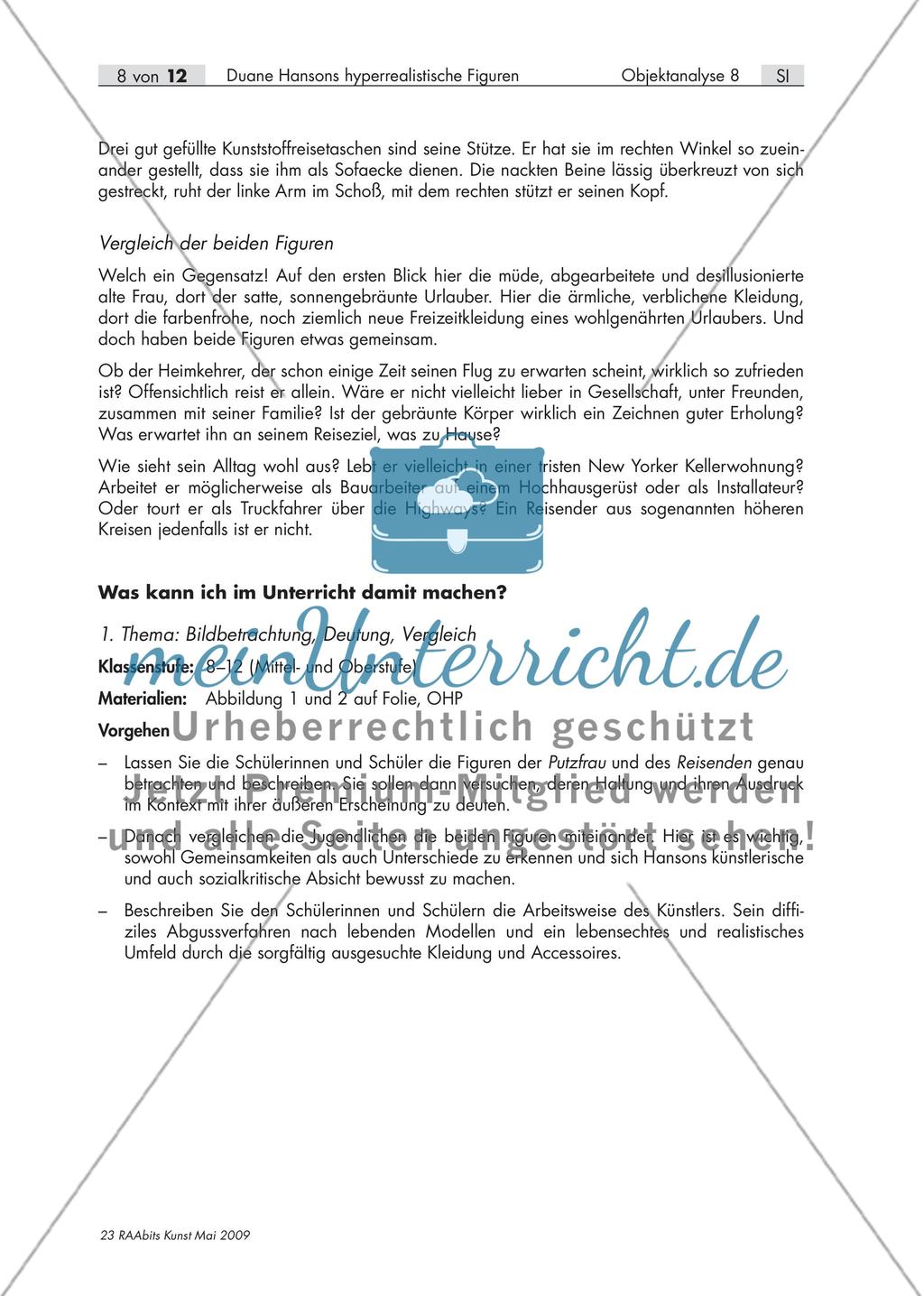 Echter als echt – Duane Hansons hyperrealistische Figuren (S I und SII) Preview 8