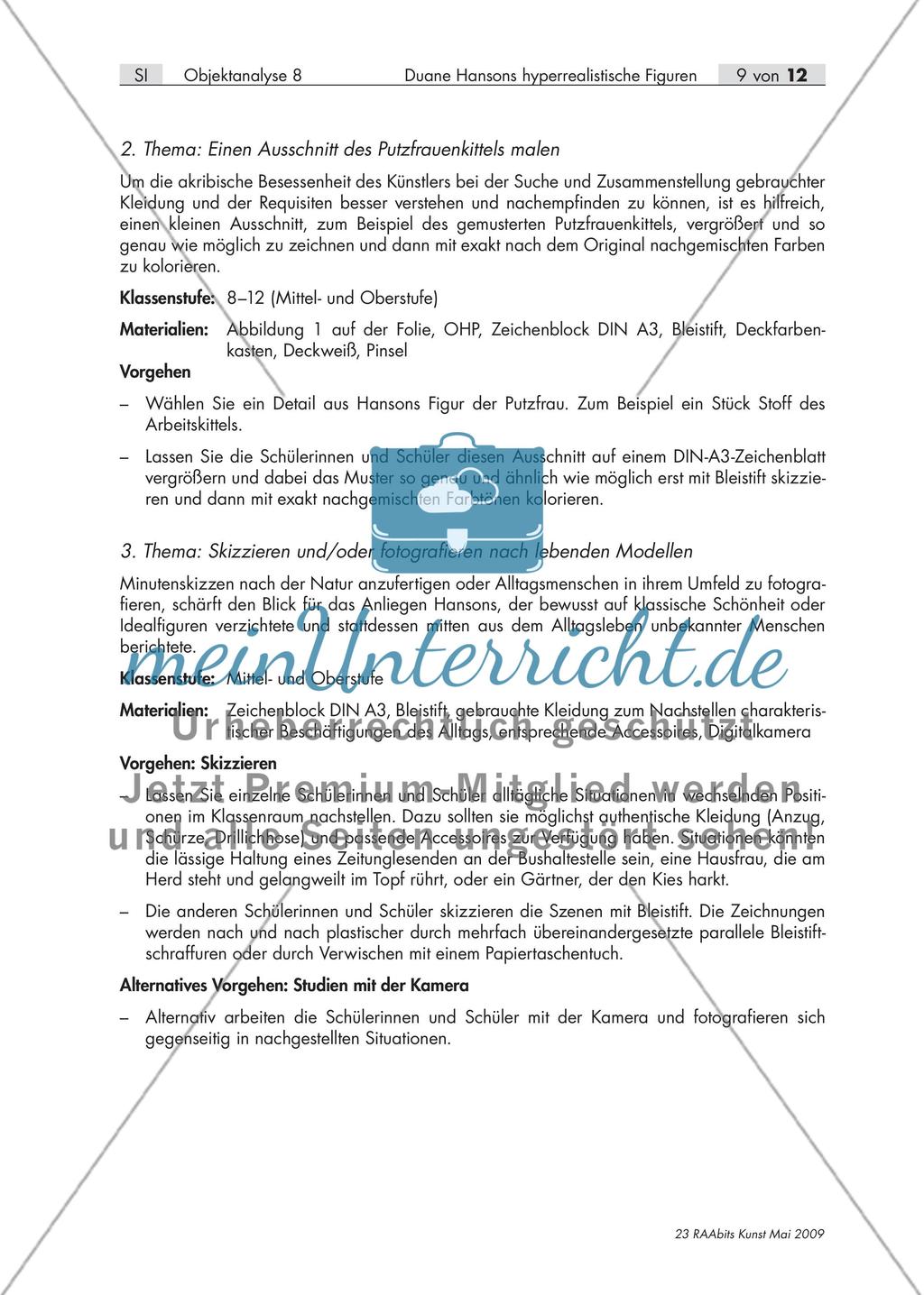 Echter als echt – Duane Hansons hyperrealistische Figuren (S I und SII) Preview 9