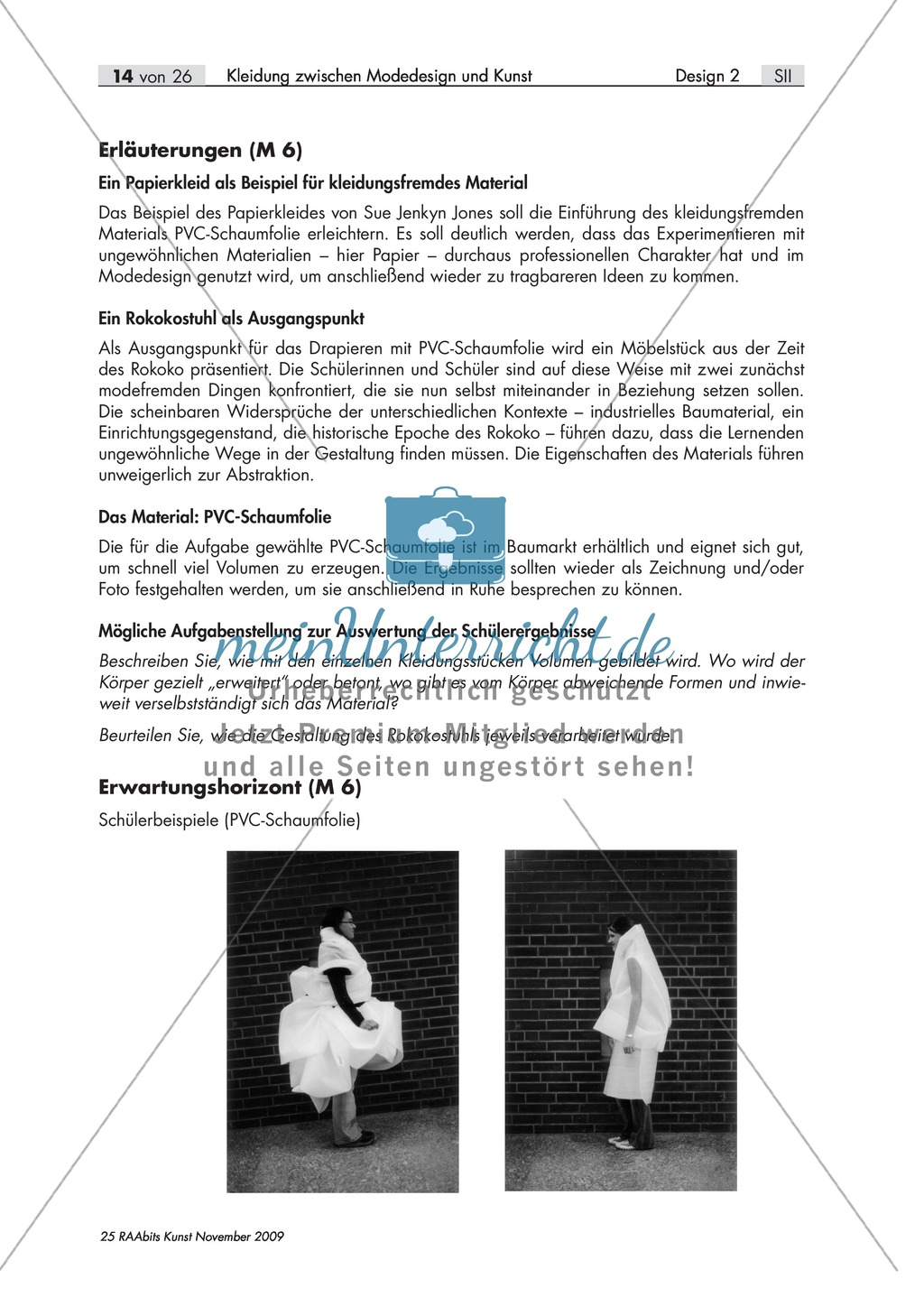 Unterrichtseinheit zum Thema