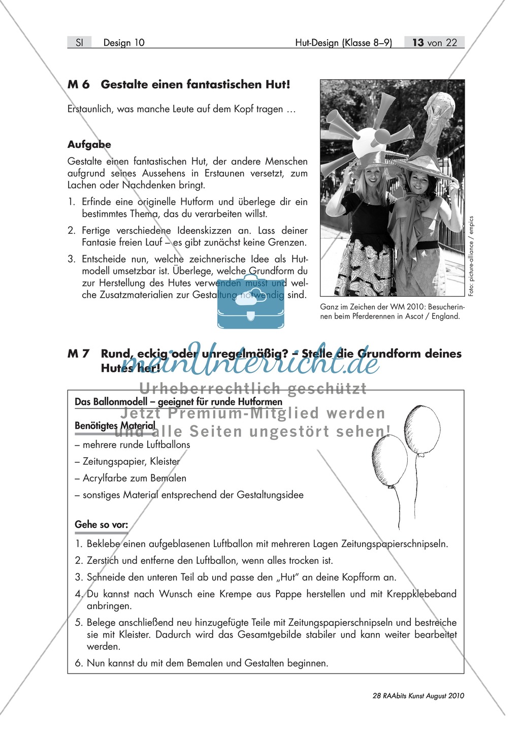 Unterrichtseinheit zum Thema