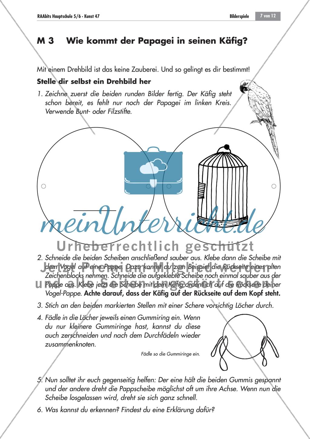 Wie kommt der Papagei in seinen Käfig? (Drehbild) Preview 1