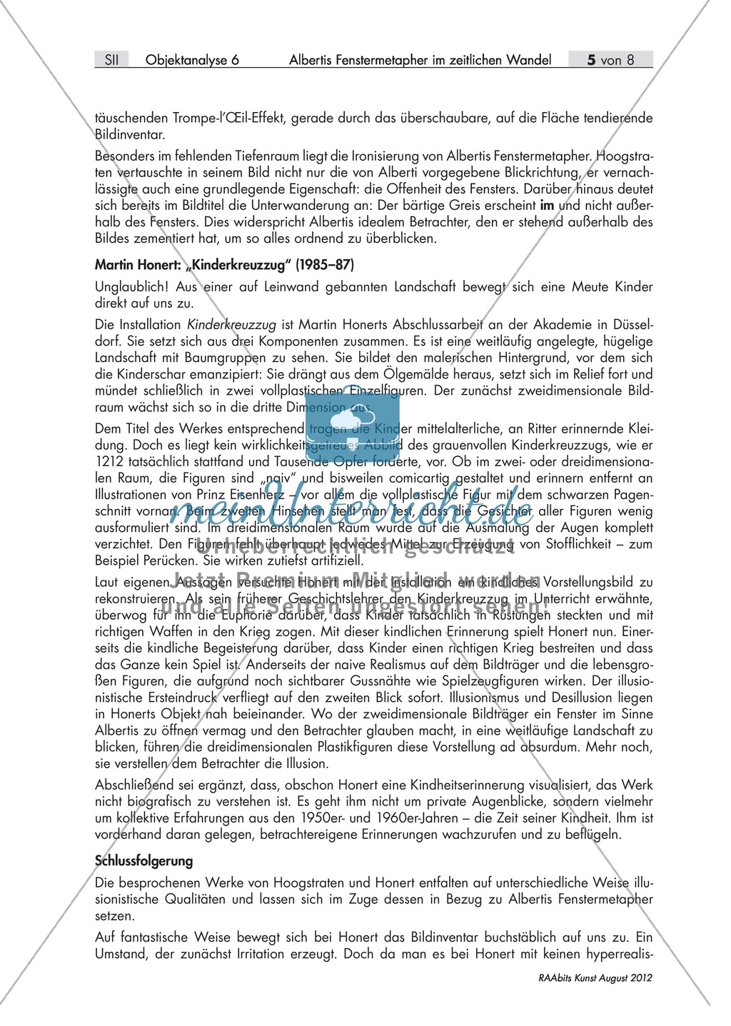 Zwei Porträtvarianten in Anlehnung an die Fenstermetapher bei Leon Battista Alberti Preview 5