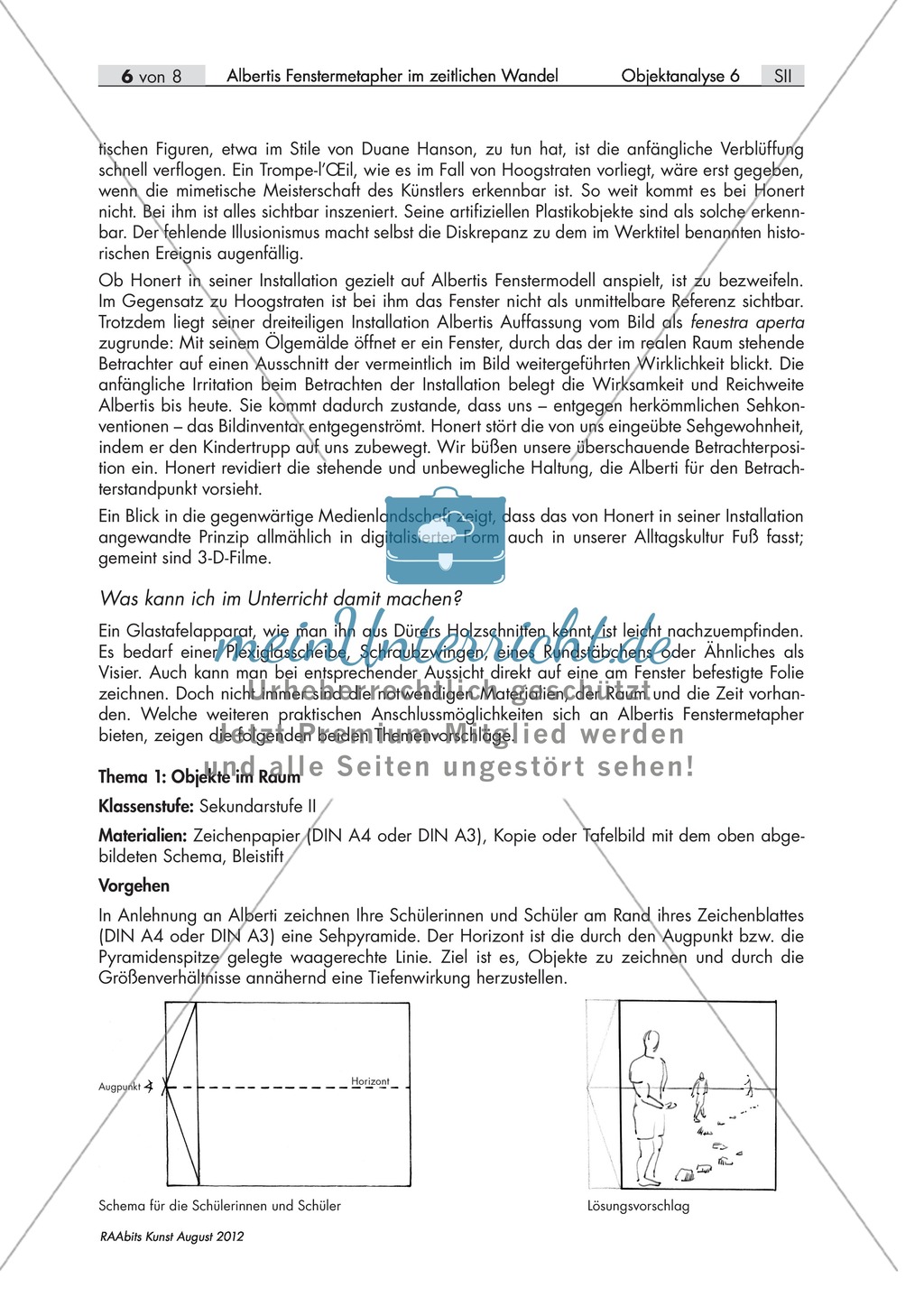 Zwei Porträtvarianten in Anlehnung an die Fenstermetapher bei Leon Battista Alberti Preview 6