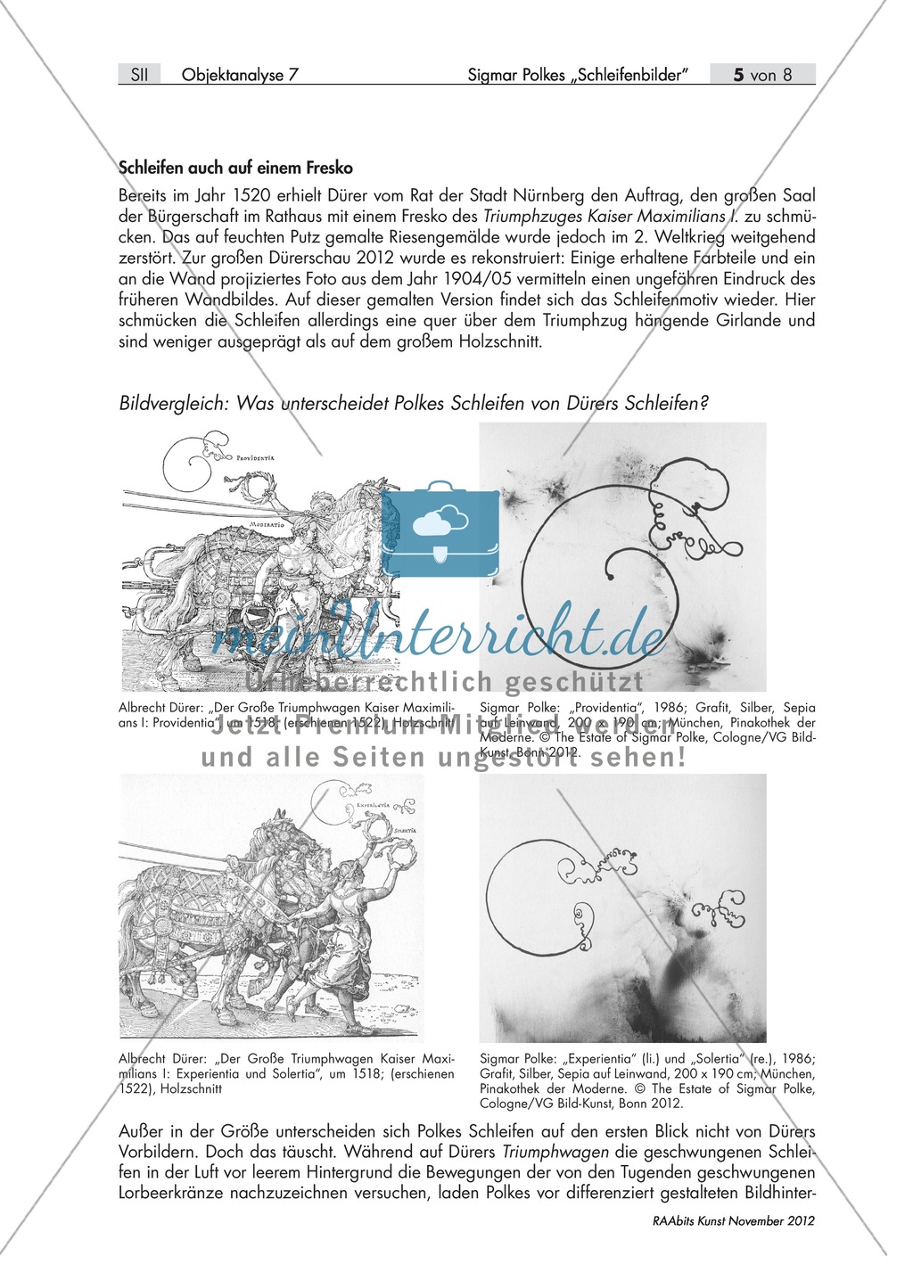 Bildbetrachtung: Sigmar Polkes Schleifenbilder Preview 5