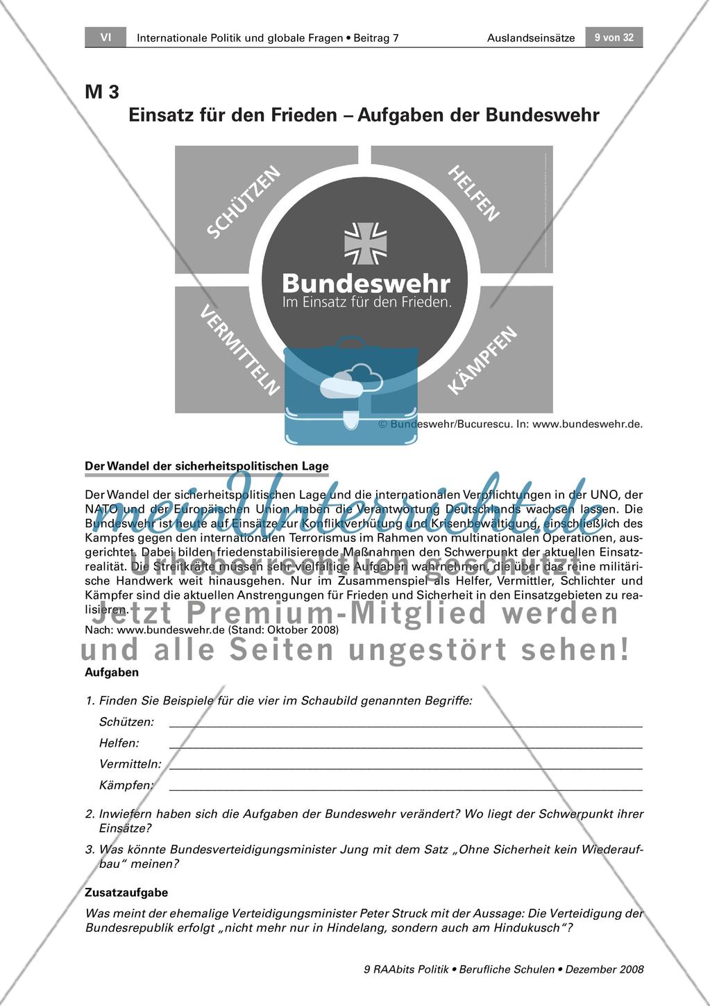 Was sind Wesen und Aufgaben der Bundeswehr? Preview 5