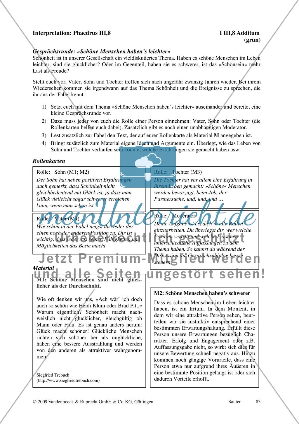 Materialien zur Interpretation I I,1 - I III,15 und L I Preview 19