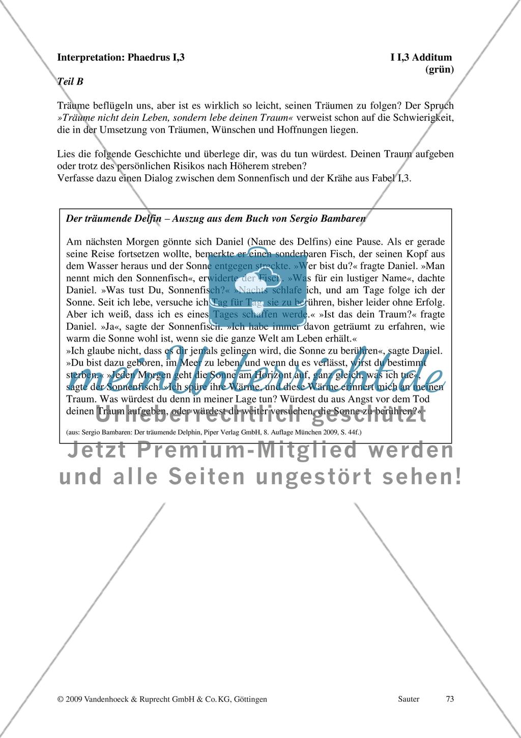 Materialien zur Interpretation I I,1 - I III,15 und L I Preview 9