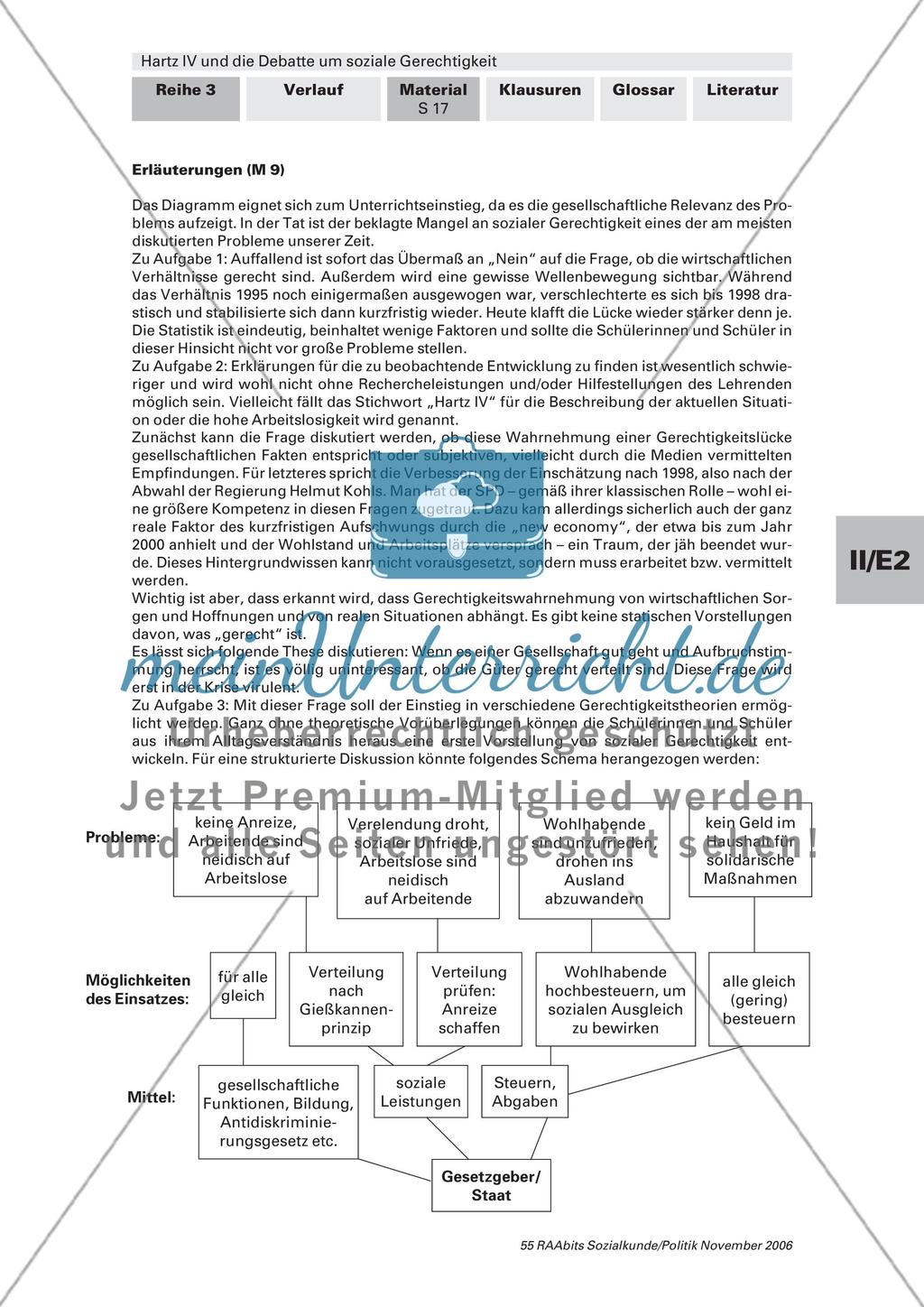 Chancen- oder Ergebnisgerechtigkeit? Preview 2