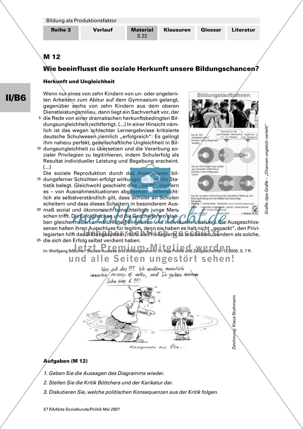 Wo liegen die Probleme in der deutschen Bildungspolitik? Arbeitsmaterial mit Erläuterungen Preview 4
