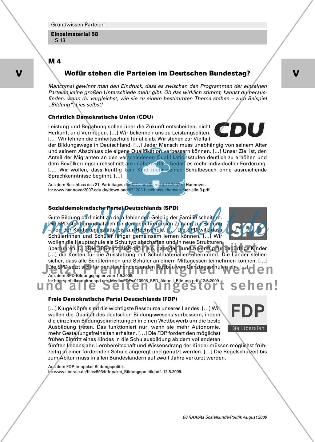 Alles gleich? – Kampf und Koalitionen vor und nach den Wahlen Preview 1