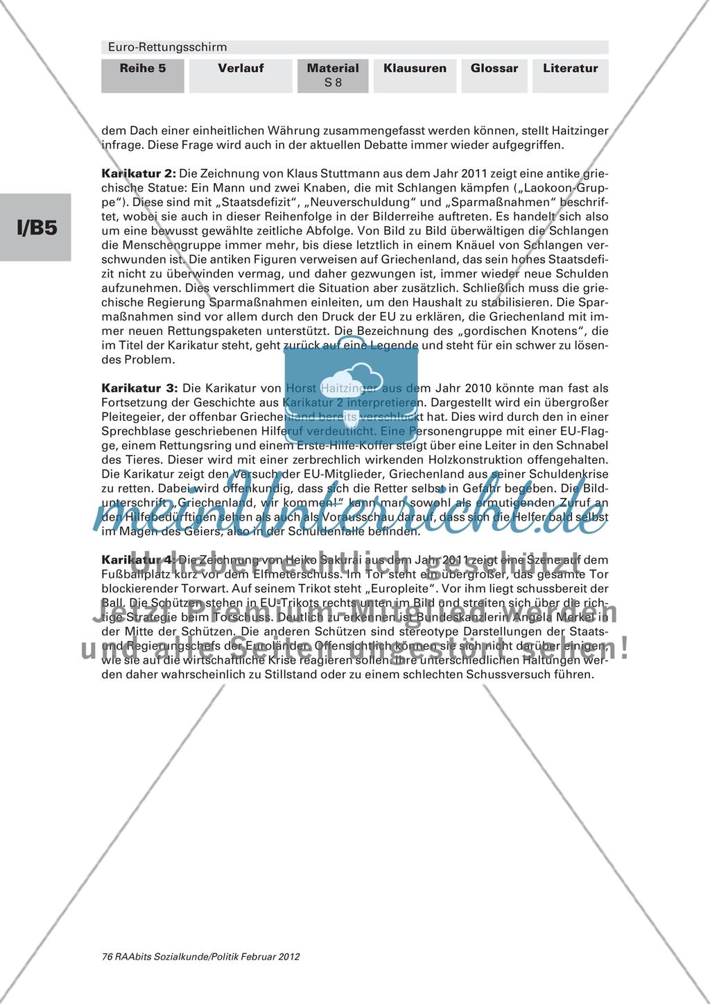 Die Währungsgeschichte als Memory-Spiel / Welche Probleme gibt es in der Eurozone? – Eine Karika-Tour Preview 6