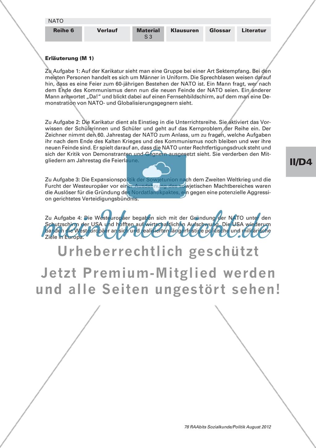 Wie hat sich das Selbstverständnis der Allianz gewandelt? Preview 2