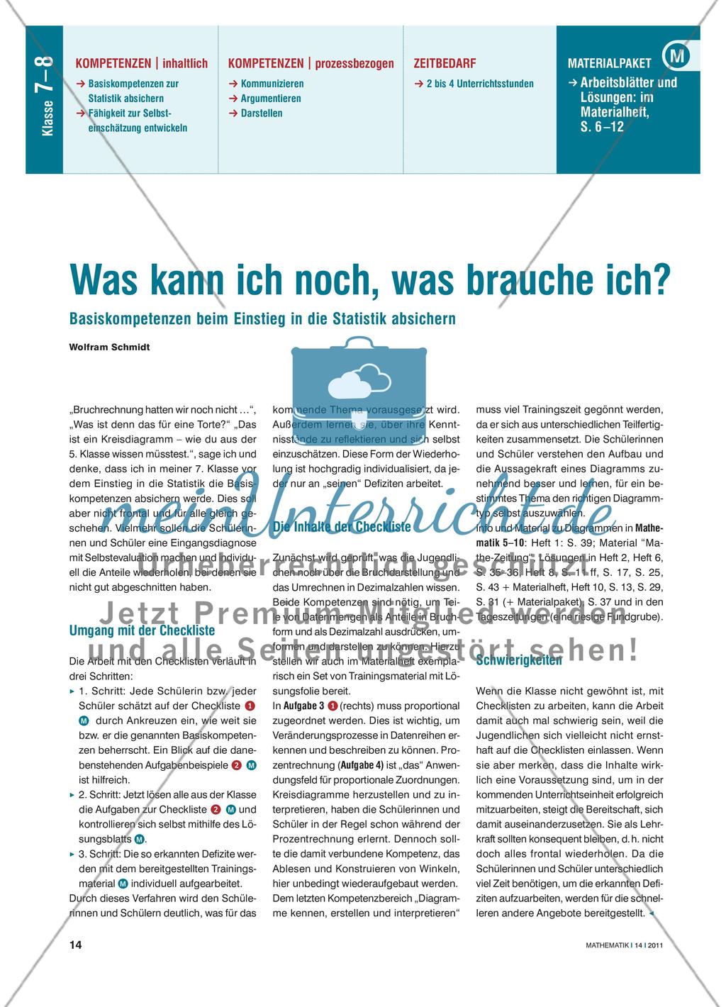 Was kann ich noch, was brauche ich? Preview 1