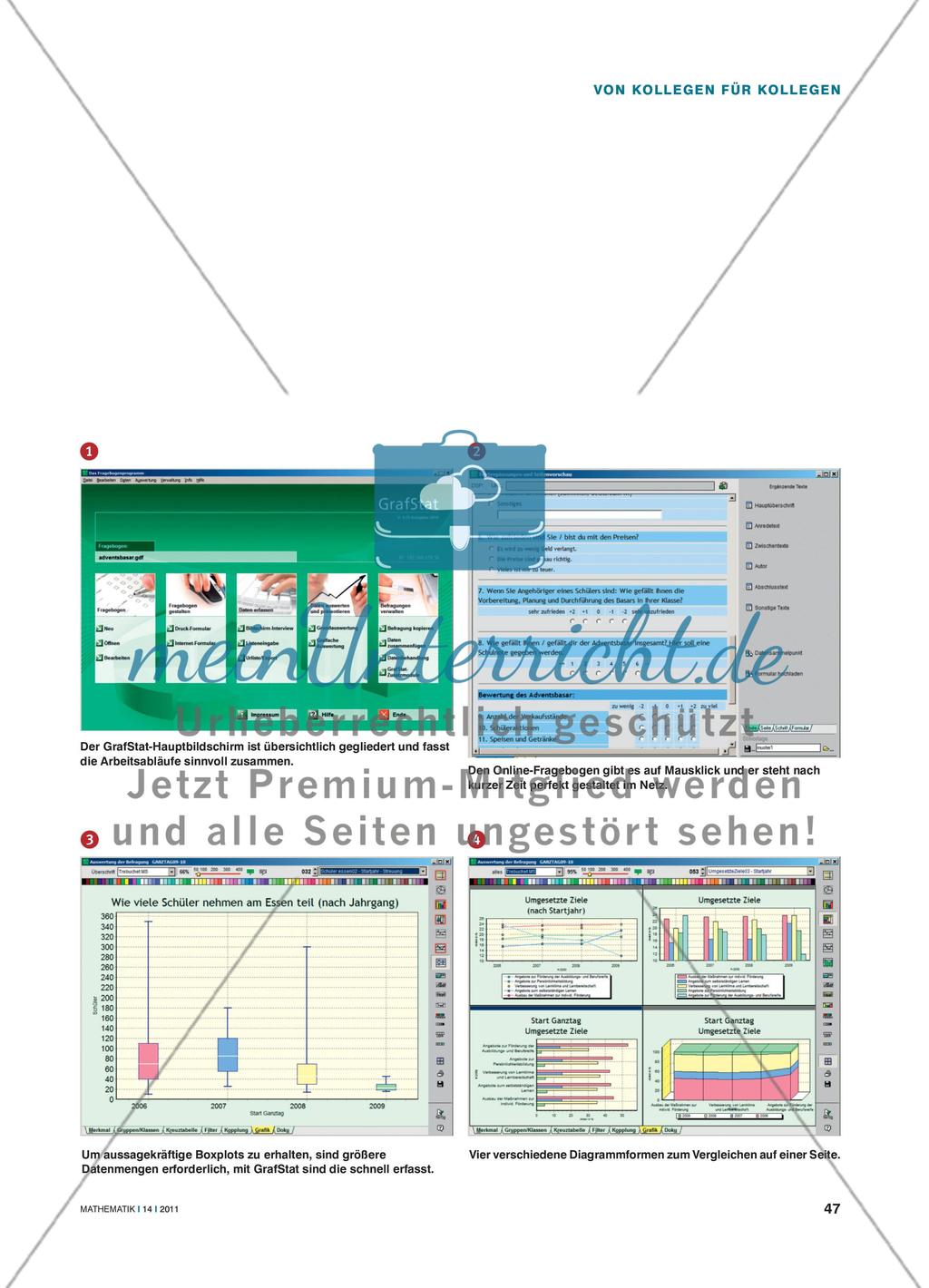 Von Kollegen für Kollegen: Statistik und mehr mit GrafStat Preview 2