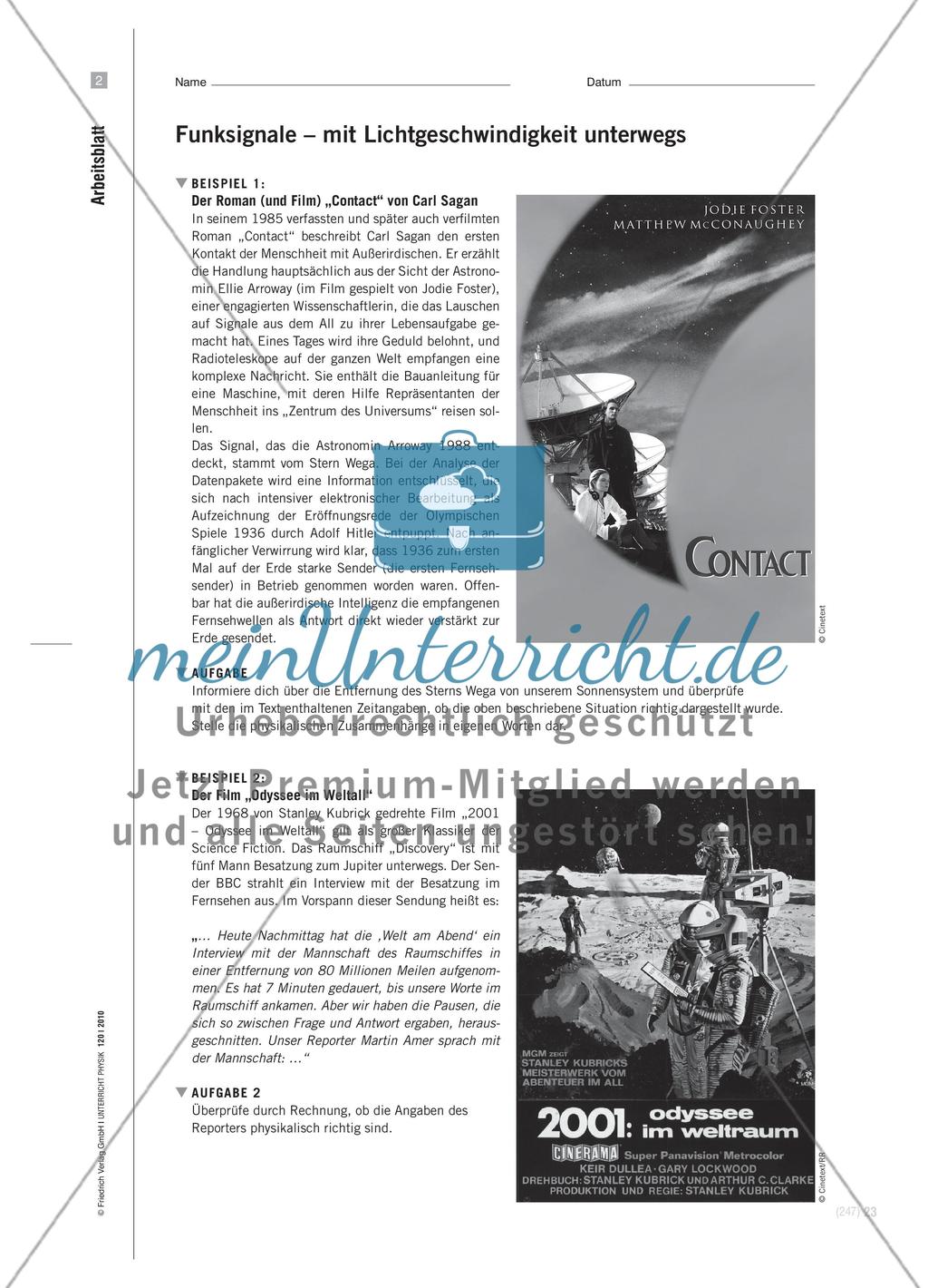 Science Fiction im Physikunterricht - Anregungen und Beispiele für die physikalische Auseinandersetzung mit Science-Fiction-Medien Preview 4