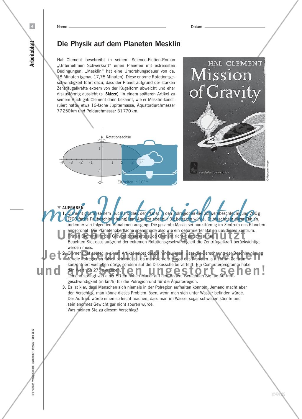 Science Fiction im Physikunterricht - Anregungen und Beispiele für die physikalische Auseinandersetzung mit Science-Fiction-Medien Preview 6