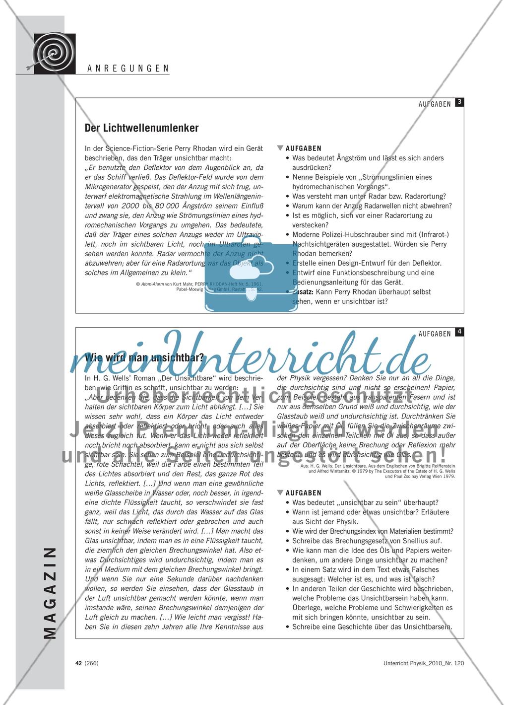 Unsichtbarkeit - Ein Thema zwischen Realität und Fiktion Preview 4