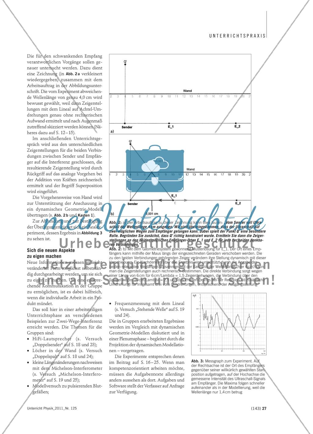Das Superpositionsprinzip - Eine Einführung unter Einsatz von dynamischer Geometriesoftware Preview 2
