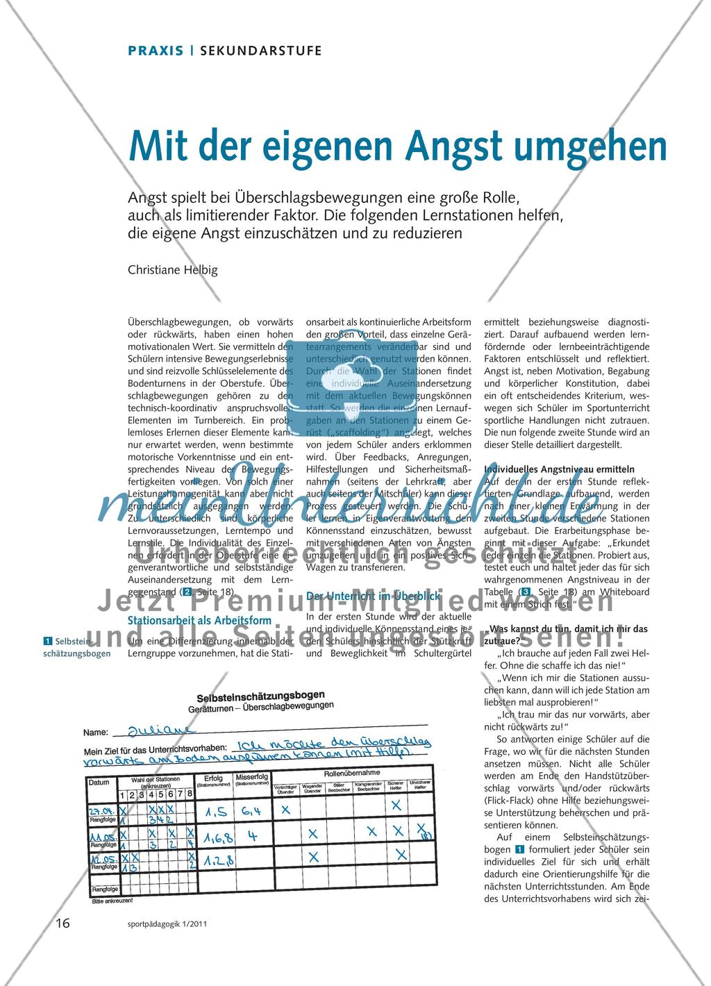 Mit der eigenen Angst umgehen Preview 1