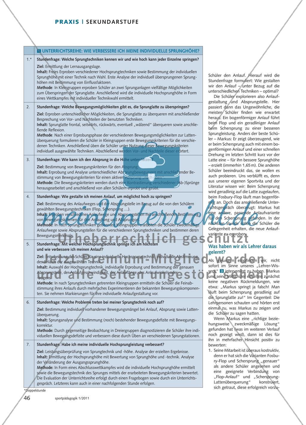 Wie verbessere ich meine individuelle Sprunghöhe? Preview 2