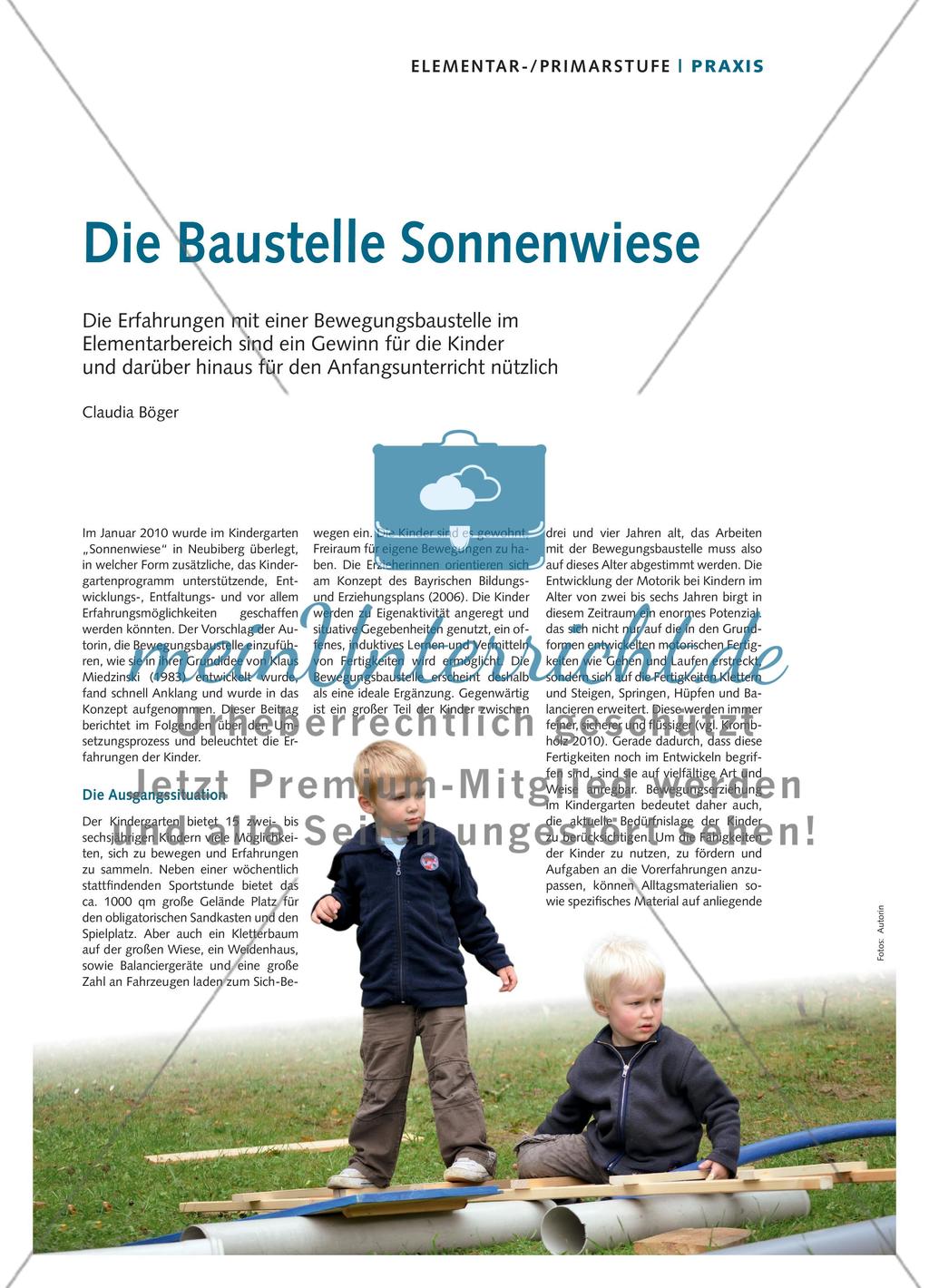 Die Baustelle Sonnenwiese Preview 1