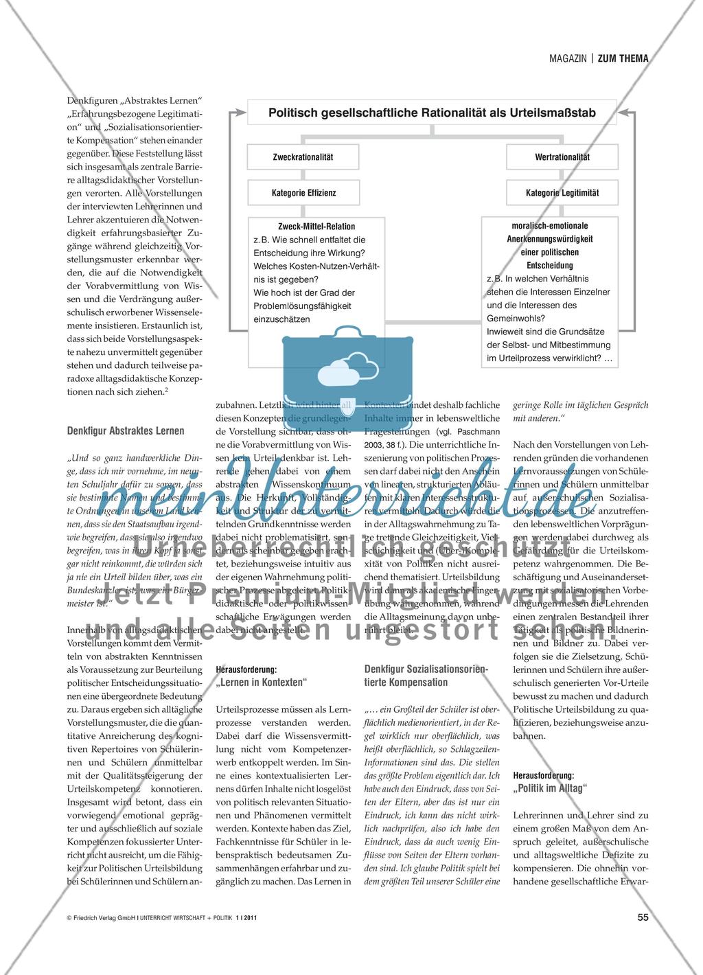 Von der Alltagsmeinung zum politischen Urteil Preview 2