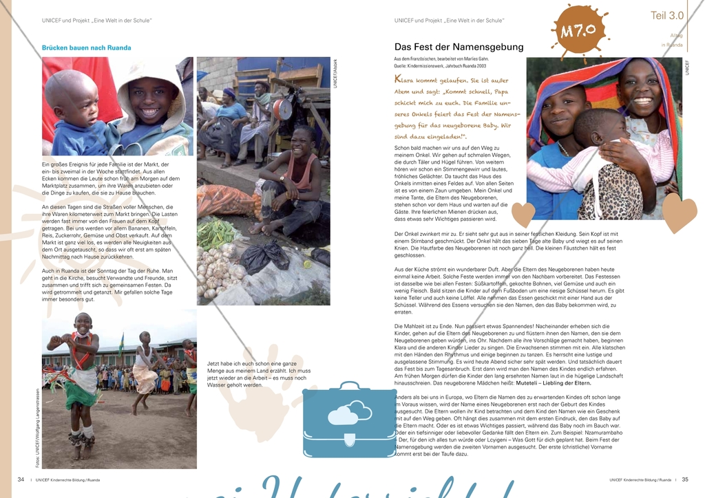 Alltag in Ruanda: Arbeitsmaterial mit Erläuterungen Preview 2