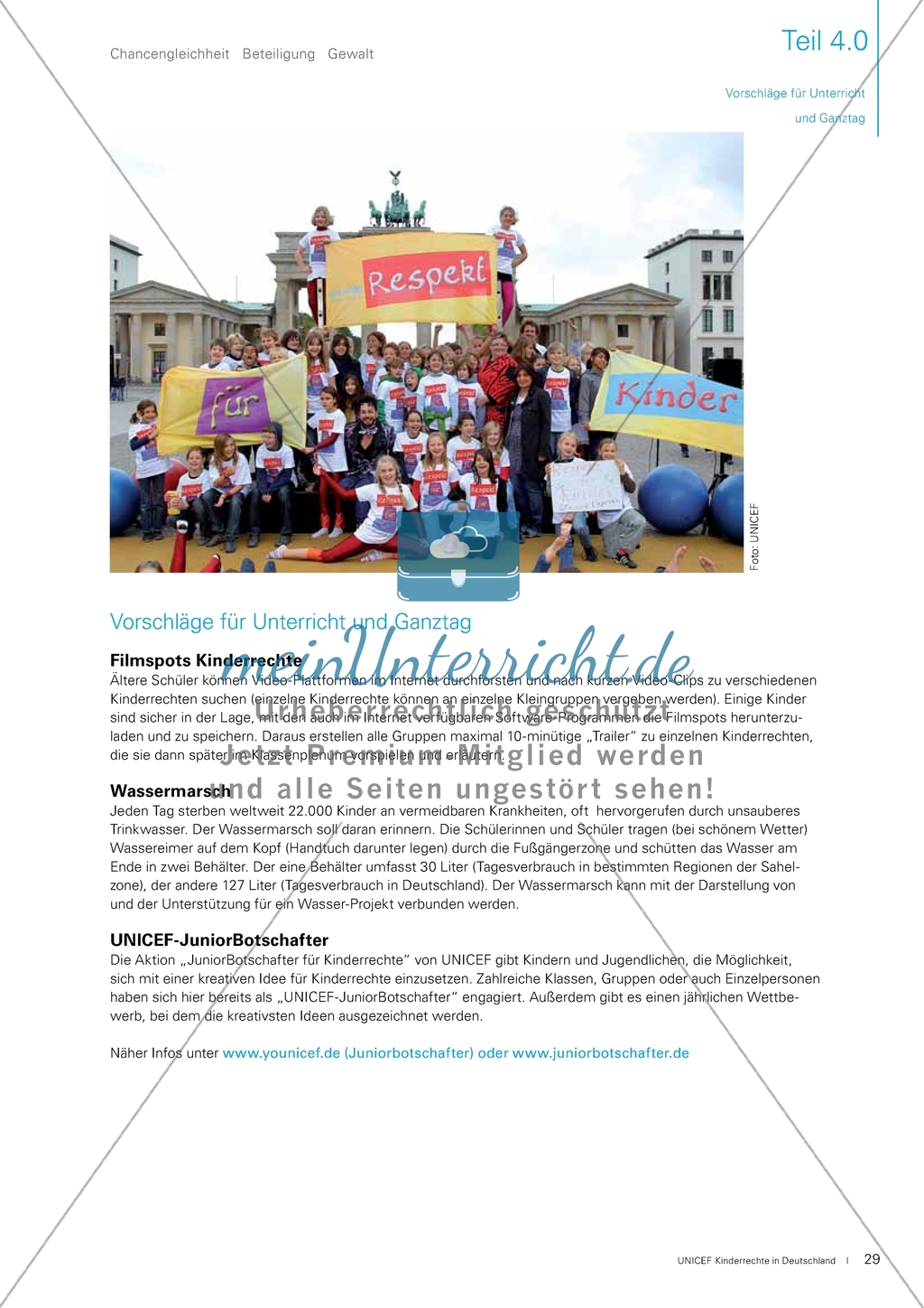 Die Kinderrechte durchsetzen: Vorschläge für Lehrende Preview 2