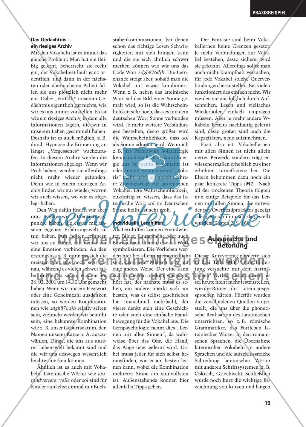 Ein Elternabend zum Thema Vokabellernen Preview 4