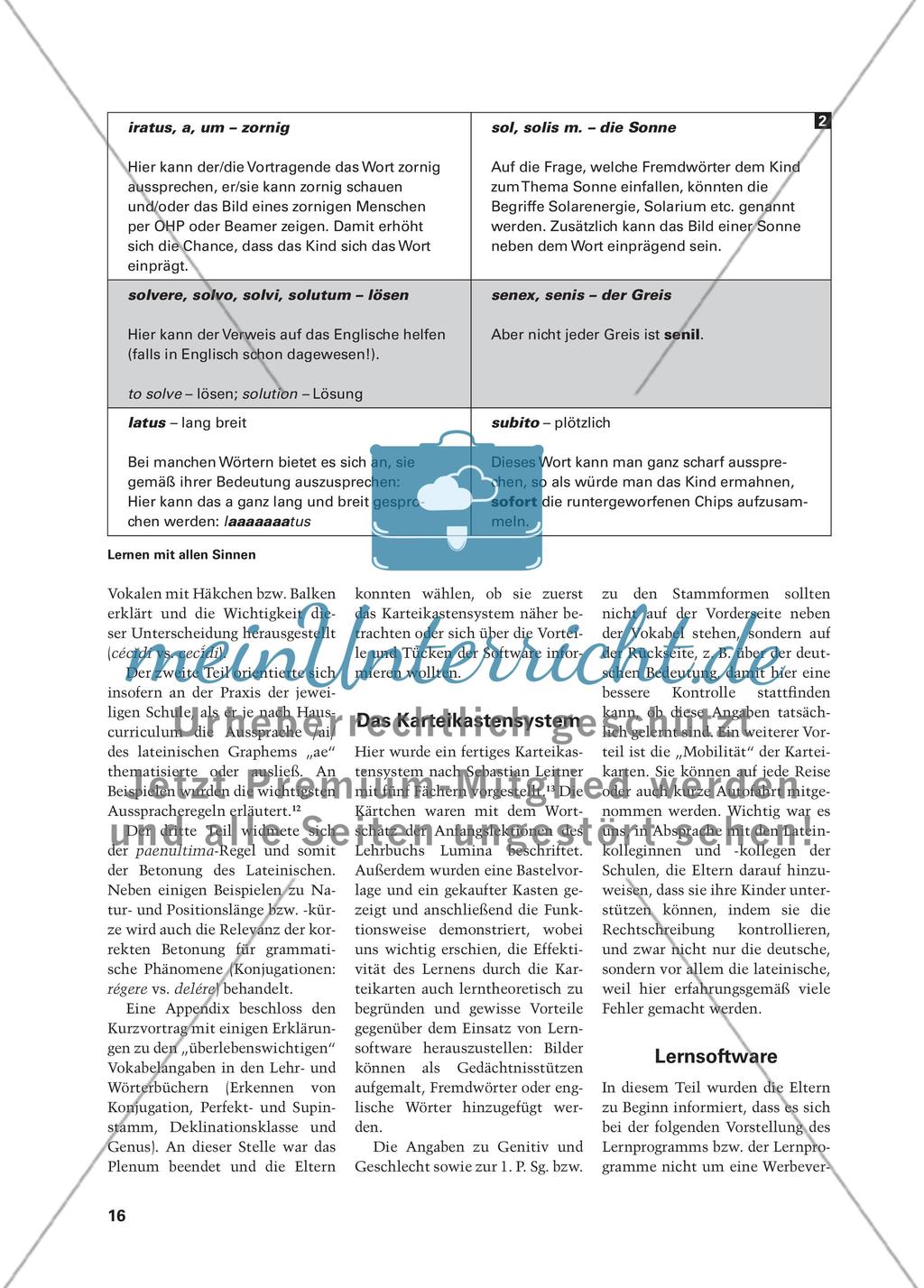 Ein Elternabend zum Thema Vokabellernen Preview 5